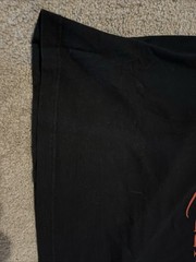 Queen Band Concert T Shirt XL Black Freddie Mercury Live Graphic Rock Music Tee