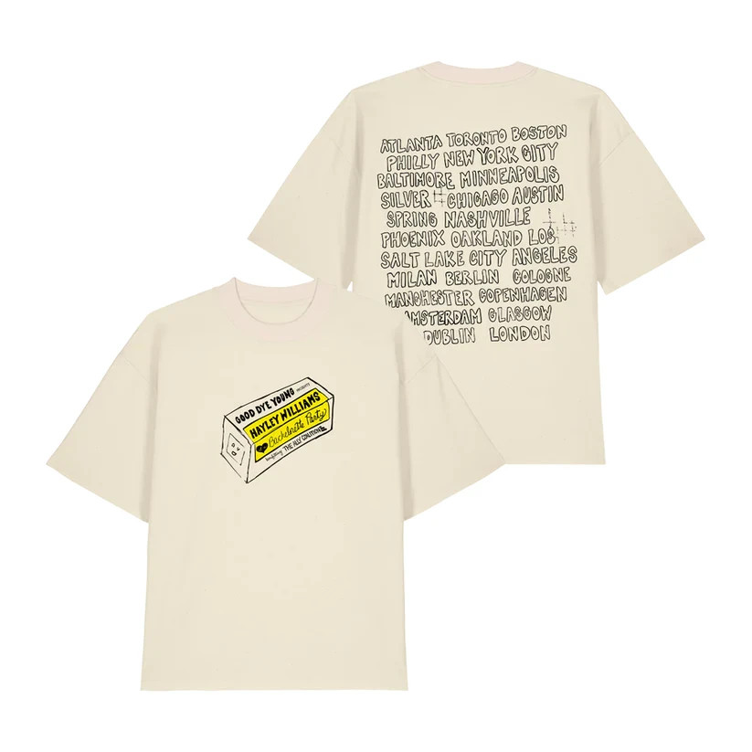 Hayley William At A Bachelorette Party Tour 2026 Gdy Tour T-Shirt