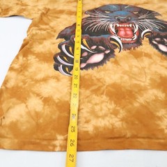 BACK TO EARTH Nature Wear Panther Shirt Tie Dyed Men’s SIze L USA Made NEW