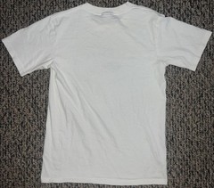 PBX Basics America Land of the Free Home of the Brave White T-Shirt Size S Flaw!