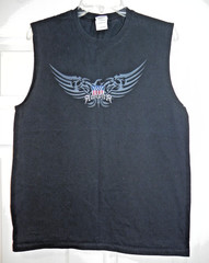 AMERICA Sleeveless Muscle Shirt Size M & Free Ship!