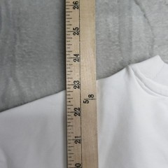 BYLT Premium Basics Shirt Mens Small White Lux Relaxed Split Hem Pocket Tee NEW