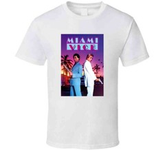 Miami Vice Tee Retro 80s Television Series Tv Show Fan T Shirt