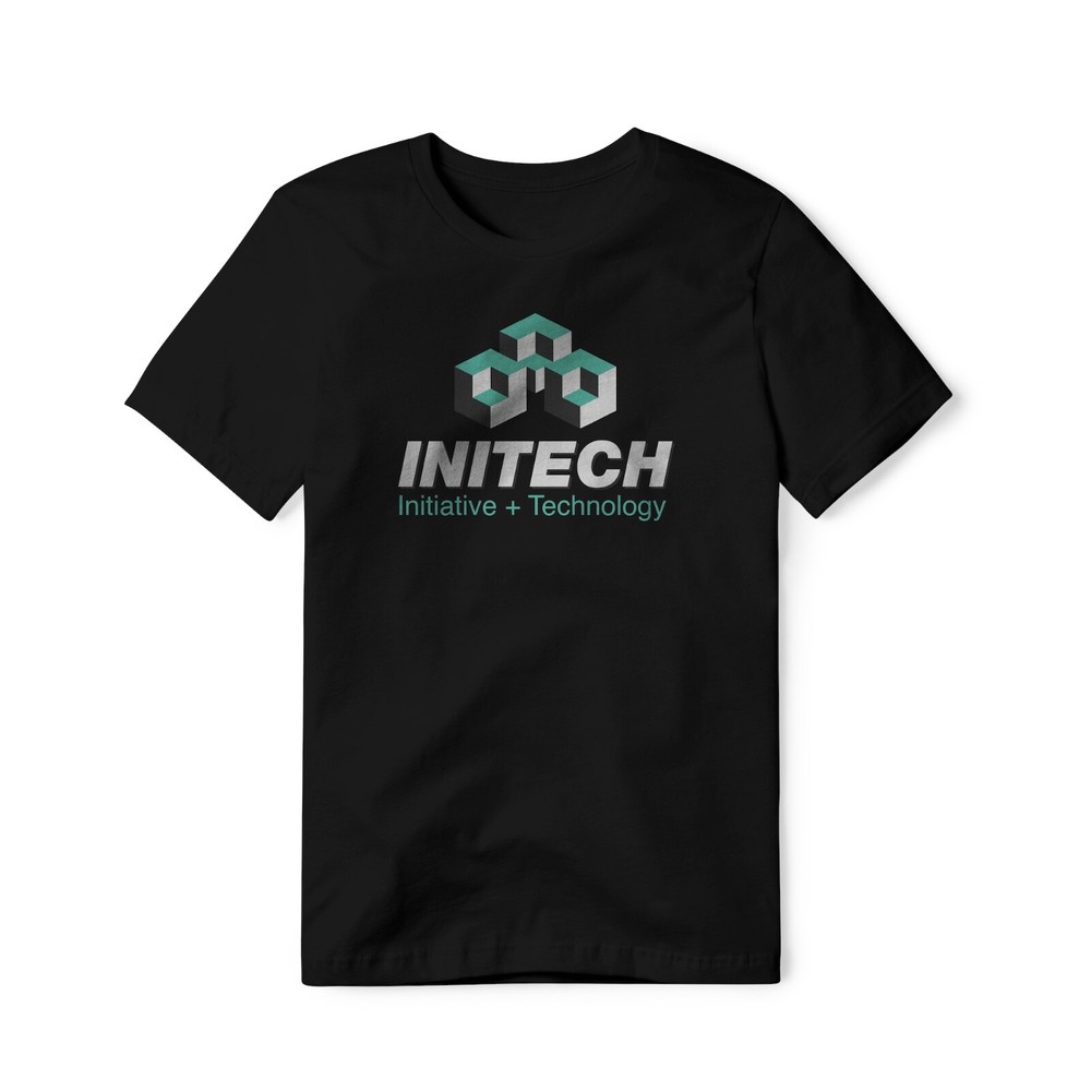 Initech Logo : Office Space Movie, Classic Cotton Tee