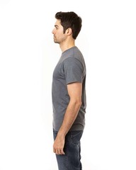 New Men’s T-Shirt Econcious Organic Cotton EC 1090 Unisex 10 PACK