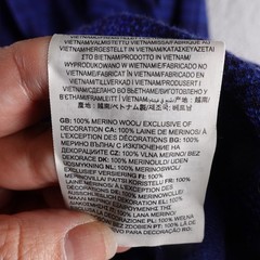 Smartwool Mens Blue Space Dye 100% Merino Wool Long Sleeve Base Layer Top L