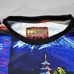 Drill Clothing Fresh Prints of Tokyo T-Shirt Mens Cyber Streetwear Neo-Noir Neon