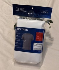 Wrangler Five Star Performance Mesh Crew T-Shirt, Stretch Fabric, Medium