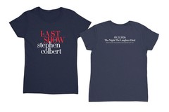 2026 The Last Show with Colbert Laughter Died Two-Side Unisex T Shirt