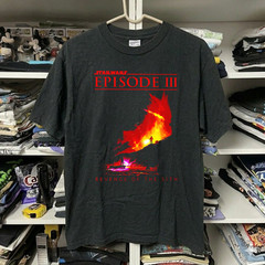 Star Wars Revenge Of The Sith Anakin Style Retro Vintage Graphic T-Shirt S-5XL