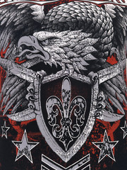 Xtreme Couture By Affliction Men’s T-shirt Normandy Eagle S-4XL