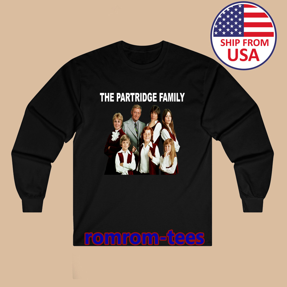 The Partridge Family 70’s Comedy TV Black Size S-3XL