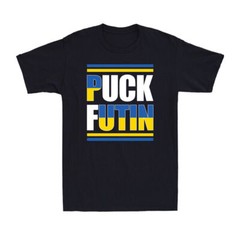 Puck Futin Meme I Stand With Ukraine Ukrainian Lover Novelty Men’s T-Shirt