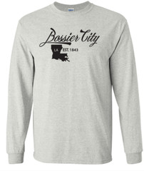 Bossier City Louisiana T-Shirt Long Sleeve Graphic tee