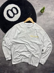 WU-TANG Hype Rare Big DragonLogo Streetwear White Longsleeve Unisex M Size