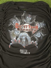 Knotts Scary Farm Ghost Town Streets Women’s Braided Shirt 3XL Fits Smaller SEE