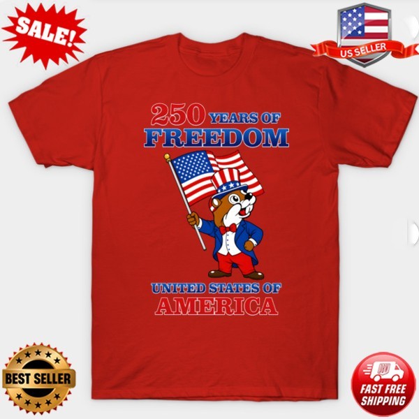 Buc Ee’s America 250 Anniversary T-Shirt Buc Ees T-Shirt S-3XL