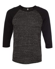 Bella + Canvas – Unisex Three-Quarter Sleeve Baseball T-Shirt 3200, XS-2XL, SALE