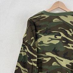 Rothco Shirt Mens 4XL Green Camo Thermal Long Sleeve Crew Neck Military Rugged