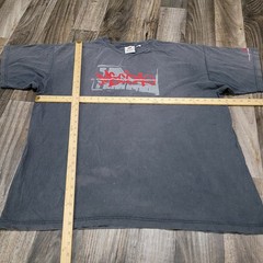 Vintage Y2k MECCA Since Day One Logo T-Shirt Mens Size 2XL Gray Faded
