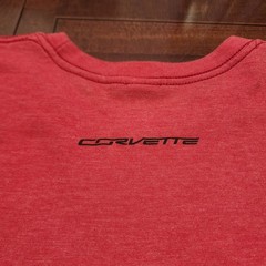 Corvette Stingray Shirt Mens 2XL Red New Agenda Chevy Muscle Car Graphic Tee XXL