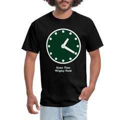 Wrigley Field Clock | Game Time | Chicago Baseball Men’s T-Shirt