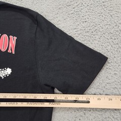 True Religion Shirt Men Small Jet Black Heavy Buddha Tee Short Sleeve Cotton New