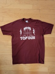 80’s Stedman Tee MHS TOP GUN Single-stitch Cotton/Poly Blend Made in USA