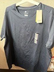All in Motion Mens Performance SS Relaxed T-Shirt Navy Blue XL NWT