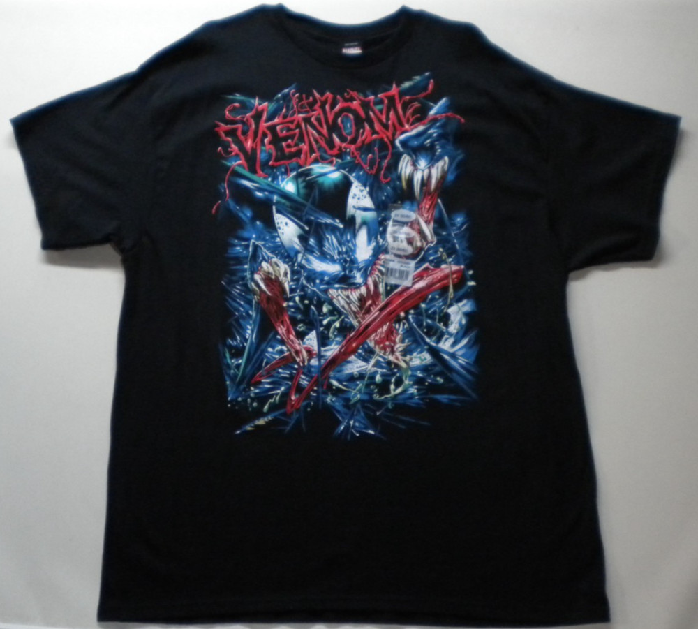 NWT Venom Marvel Comics Mad Engine 2XL T Shirt Spiderman New With Tags