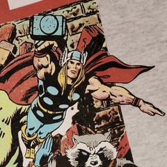 MARVEL COMICS Shirt Mens Small Gray Golden Age Avengers Casual Hulk Thor NWT