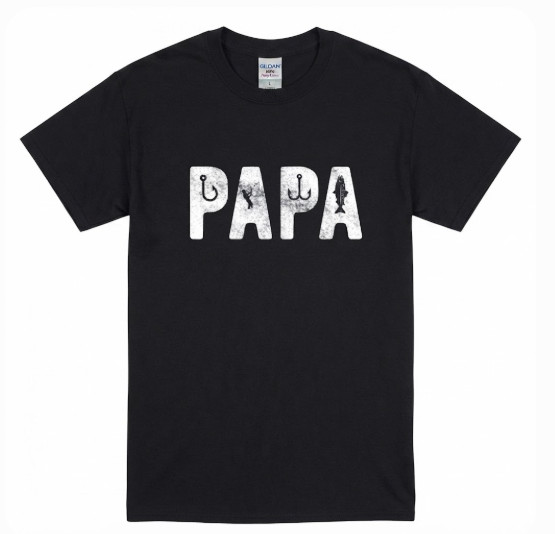 Reel Cool Dad Funny Fishing T-Shirt – Father’s Day Papa Grandpa Tee