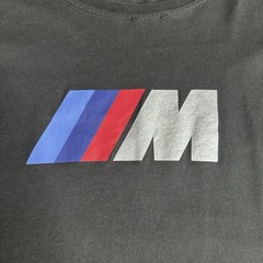 BMW Motorsport Shirt Mens Large Charcoal M3 High Performance Racing Logo Tee