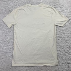 Topo Designs Shirt Mens Large Ivory Graphic Tee Colorado USA 100% Organic Cotton
