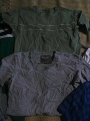 SHIRTS FOR SELL VARIOUS BRANDS SIZES PRICE AMOUNT see dscription for item detail