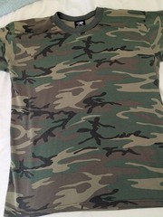 Vintage Rothco Camo T Shirt Adult Large Camouflage Hunting