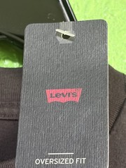 Levi’s Men’s XS Black Graphic Crew Neck Short Sleeve Oversized T-Shirt