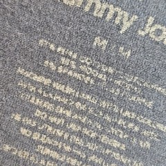 Tommy John T Shirt Cotton Stretch Comfort Tee Men Medium Navy blue