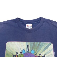 The Beatles T-Shirt Mens L Blue All Together Now 1993 Yellow Submarine