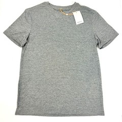 Quince Flowknit Breeze Performance Tee NWT Mens Small Heather Grey Active