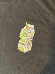 Lyrical Lemonade Shirt Men’s Medium M Black Everyday Essentials Juice Carton Tee