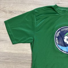 New York Cosmos Soccer Shirt Men’s Green Heroes Night 2015 Tee Large