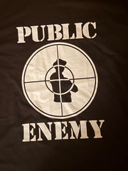public enemy t shirt classic cop target logo 2 xl