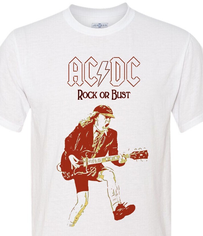 AC/DC – Rock Or Bust – America’s Great Band Ever – 80’s Music – Gen X – Unisex