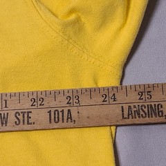 VTG Sean John Graphic T-Shirt Mens XL Yellow Short Sleeve Cotton Y2K Streetwear