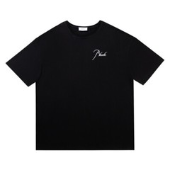 RHUDE Men Art patter High Quality Leisure Cotton Short Sleeve T-Shirt Polo M-2XL
