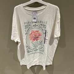 Doe Paris Market Graphic T-Shirt Women’s XL Streetwear NWT