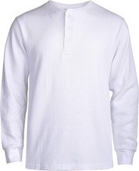 Knocker Men’s Waffle-Knit Thermal Henley Shirt
