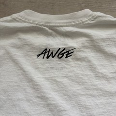 AWGE ASAP Rocky Tee Shirt Mens Medium We Love Our Customers Heart Tee Streetwear