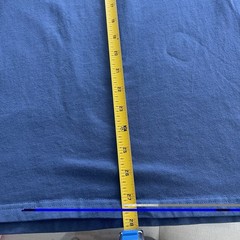 Birddogs Shirt Mens Large Blue Long Sleeve Pocket Logo Cotton Blend Crewneck